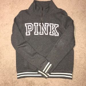 ◻️VS PINK quarter zip ⬜️